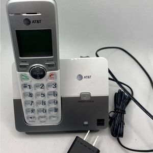AT&T Silver and Gray Cordless Phone